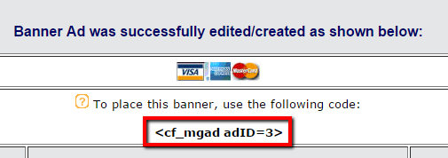 Where can I get the MC, Amex, Visa and Discover logos for my shopping cart?