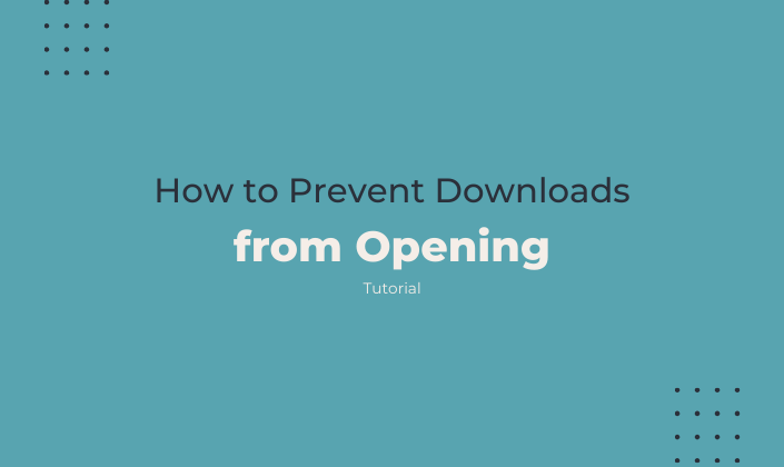 How do I prevent documents opening in the same window when the users attempts to download them?