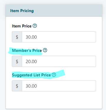 How do I show a Members Price on my product pages?