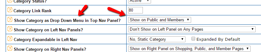 Add a Drop Down Menu to the Top Nav Bar