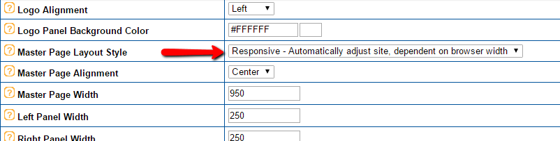 Enable Mobile Responsive Site