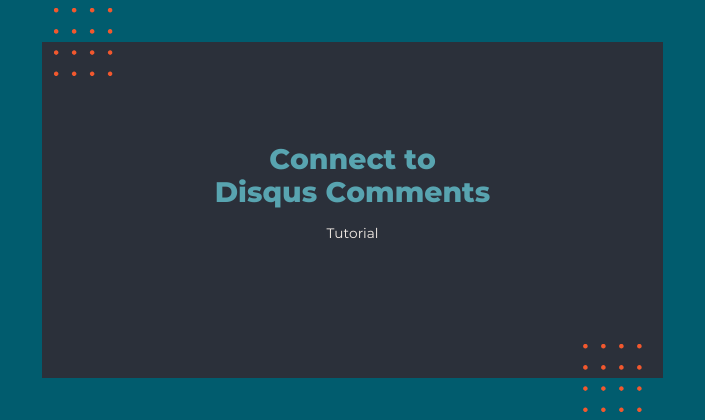 Connect To Disqus Comments