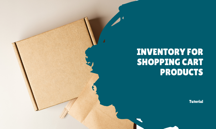 Set Inventory for Shopping Cart Products