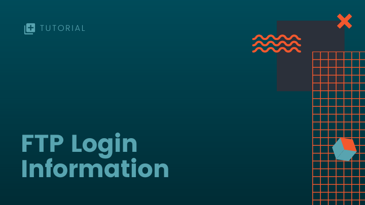 FTP Login Information