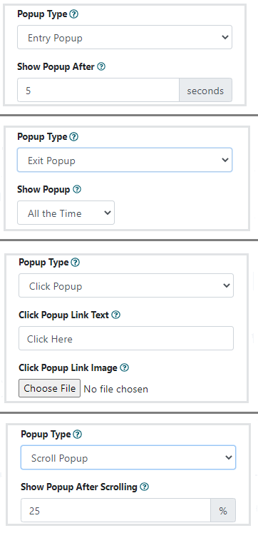 How to Add a Pop Up Using the Generator