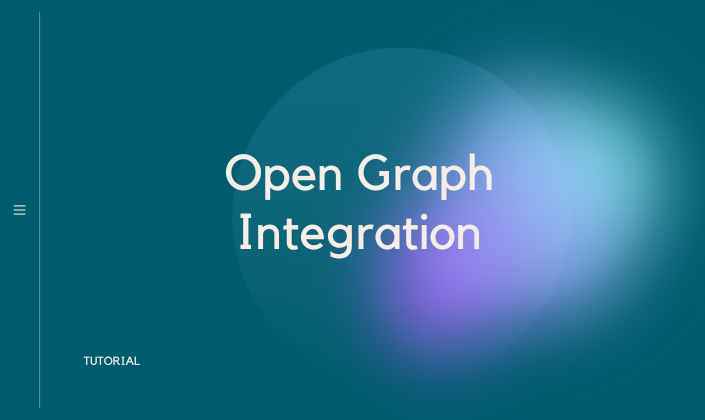 Open Graph Integration for Facebook & LinkedIn Sharing
