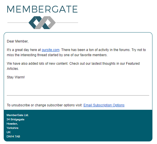 Setup Styled HTML Emails