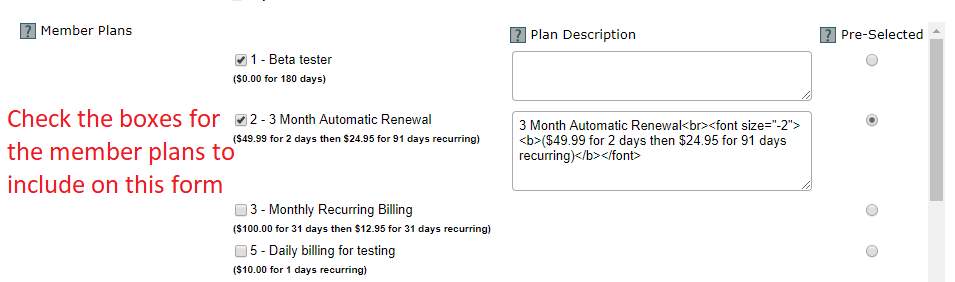 Subscription Form Generator