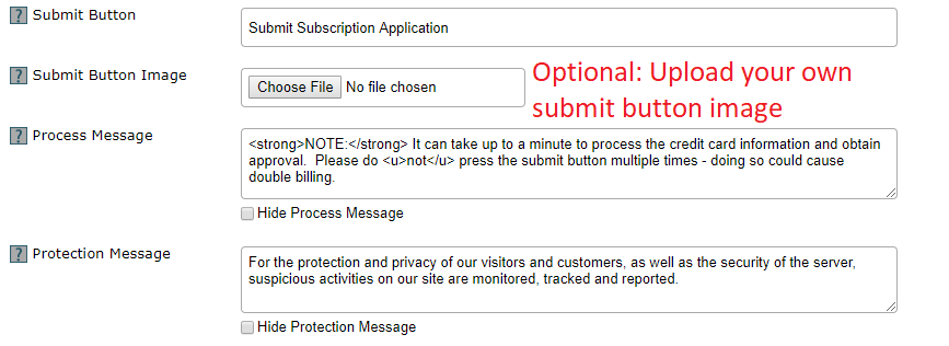 Subscription Form Generator