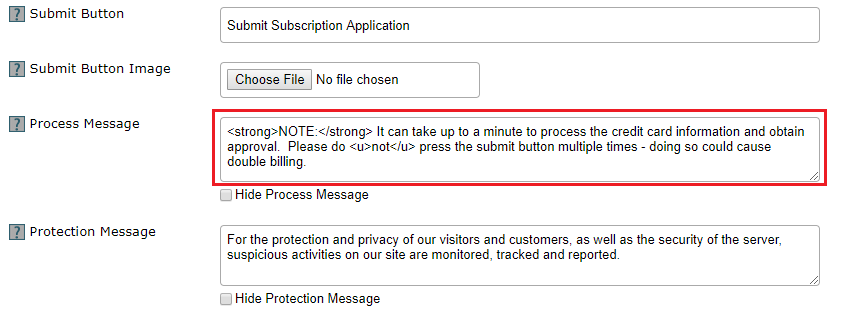 Subscription Form Generator
