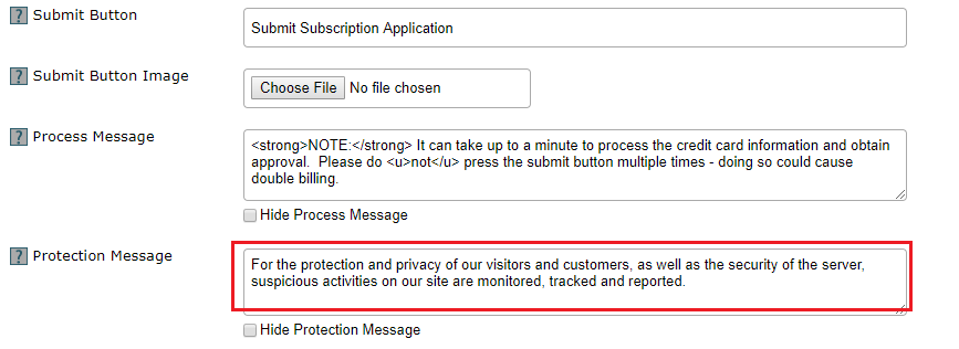 Subscription Form Generator