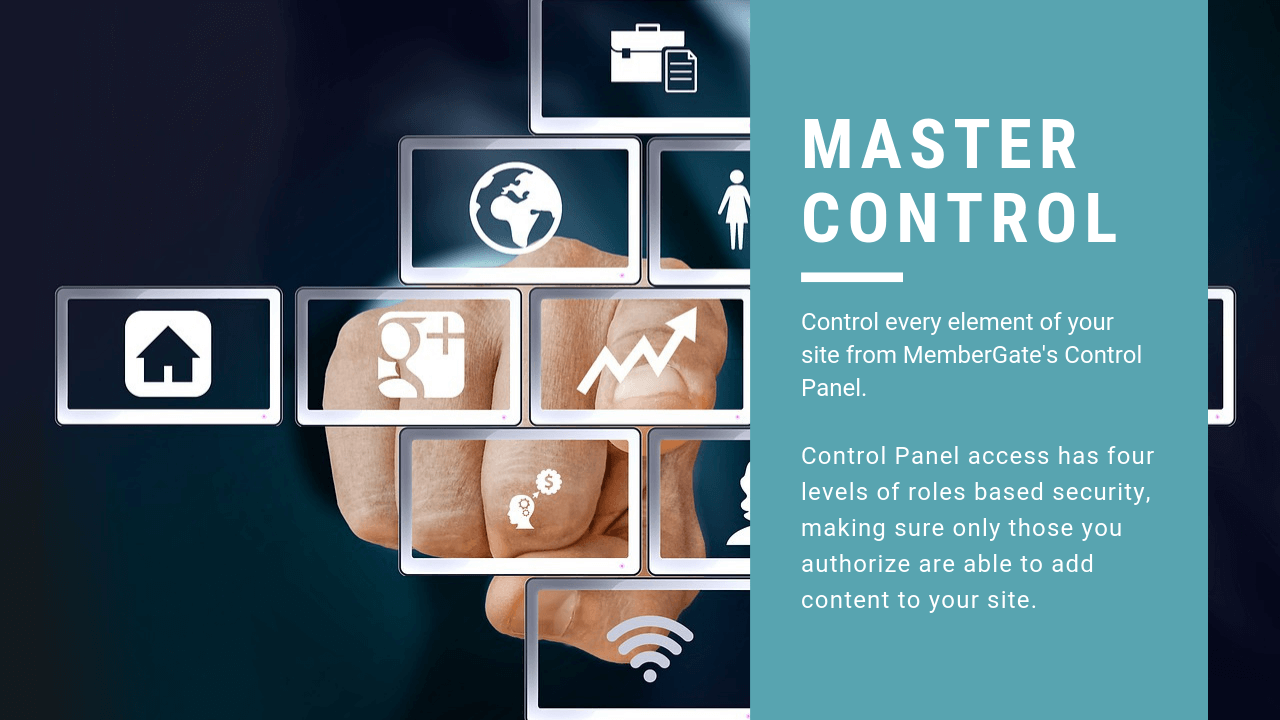Master Control Panel