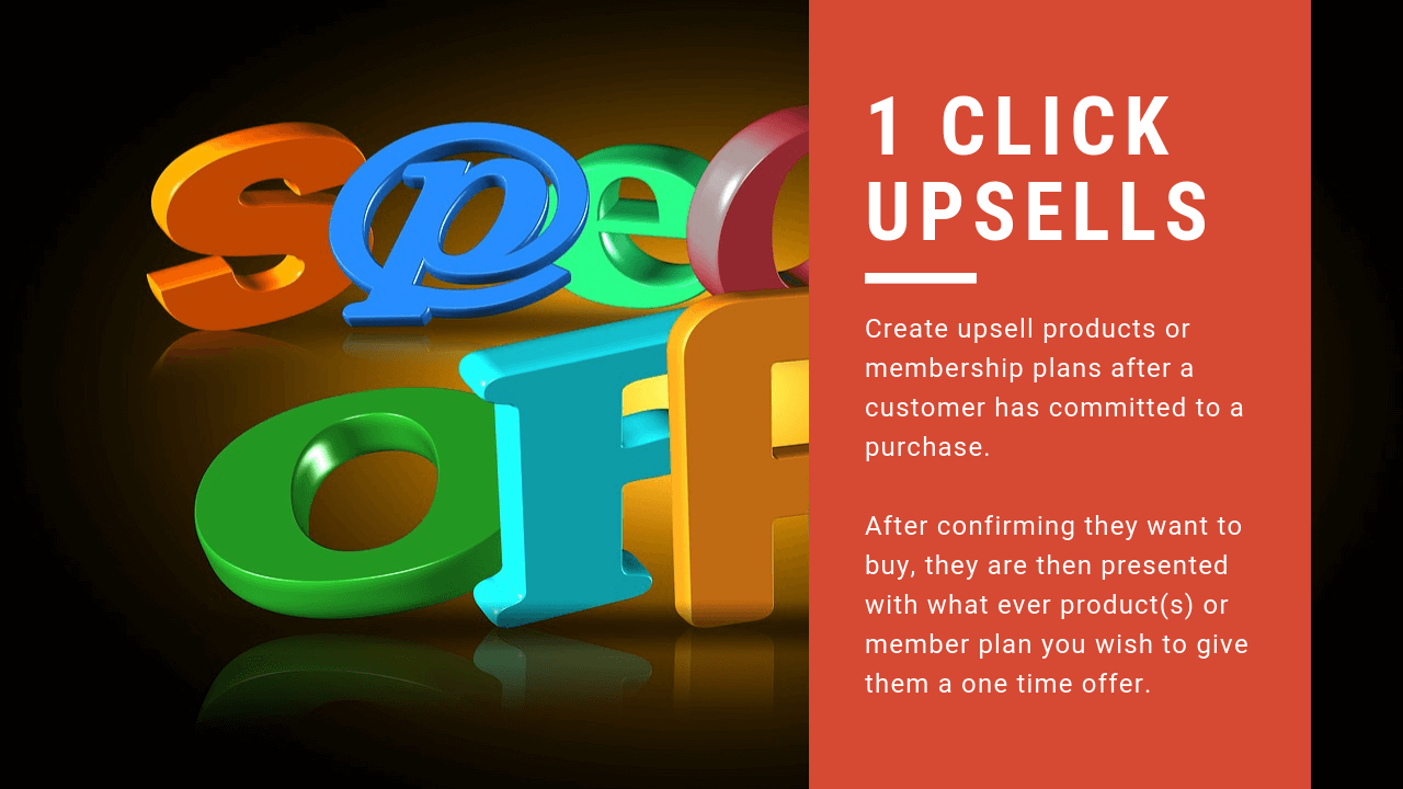 1 Click Upsells