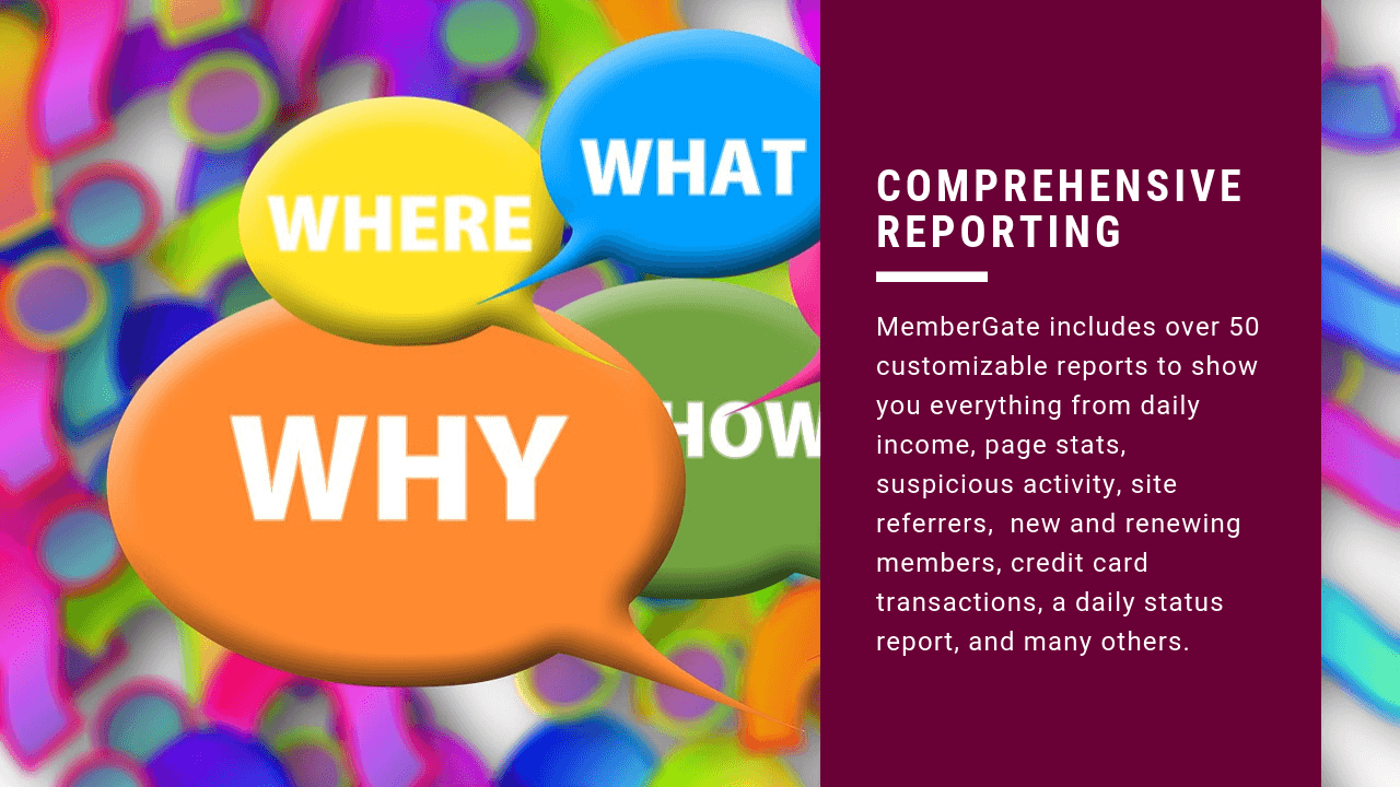 Comprehensive Reporting