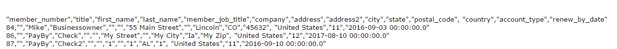 Status Report