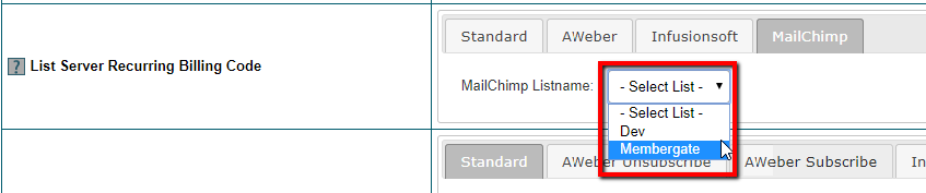 Connect Mailchimp to Member Plans
