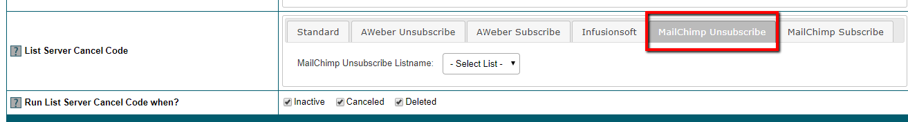 Connect Mailchimp to Member Plans