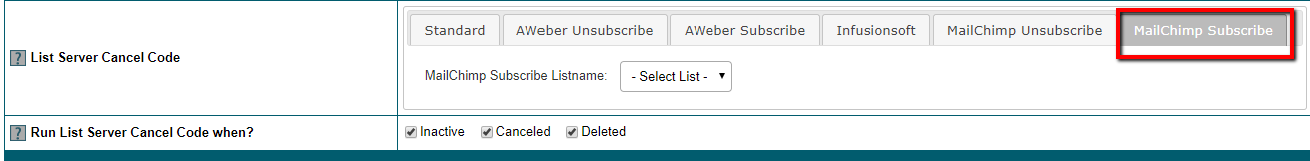 Connect Mailchimp to Member Plans