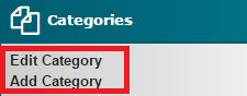 Add Edit Category