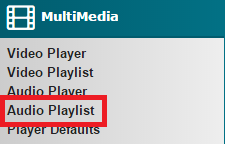 Audio Playlist