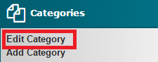 Edit Category