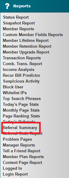 Referral Summary